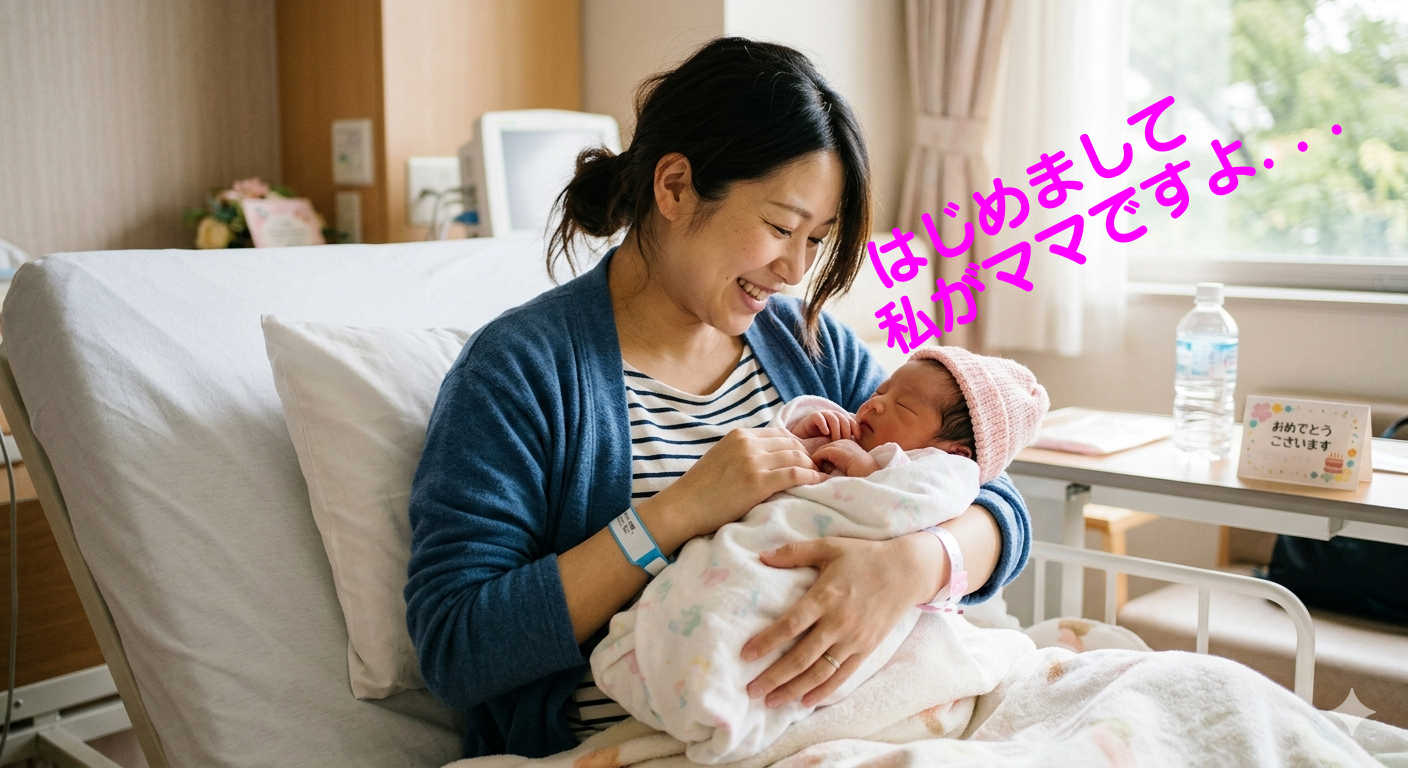 はじめまして 私がママですよ