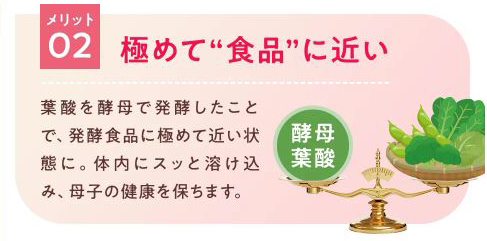 極めて食品から摂取するのとほぼ同じになる